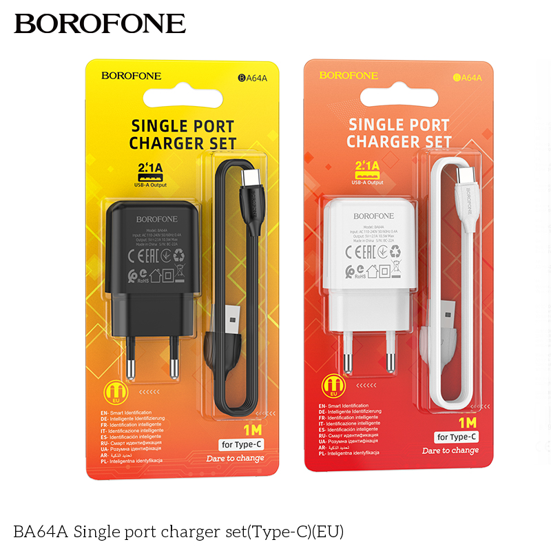 Bộ sạc một cổng BA64A(Type-C)(EU)